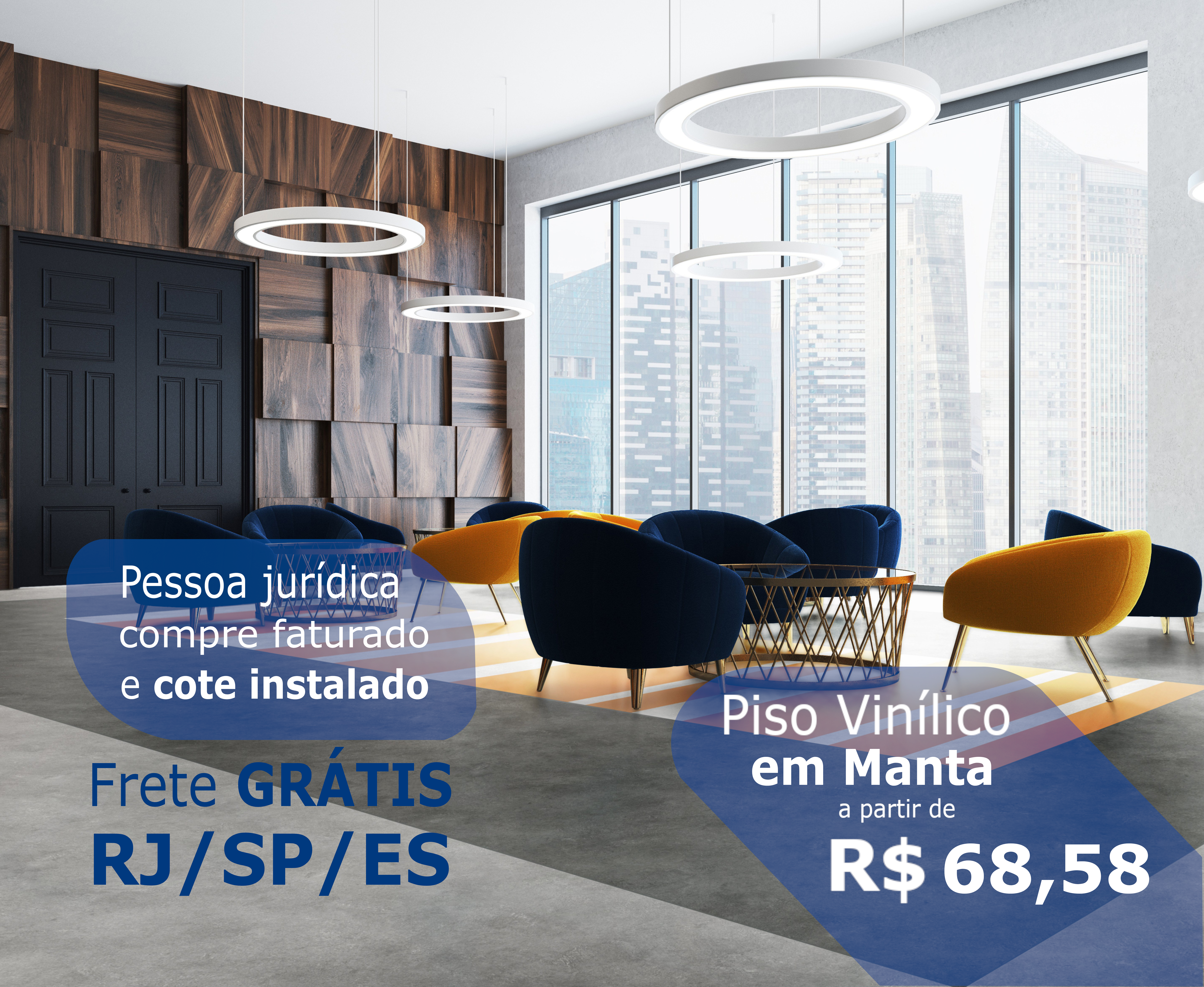 Pisos Vinílicos em Manta Tarkett Desso