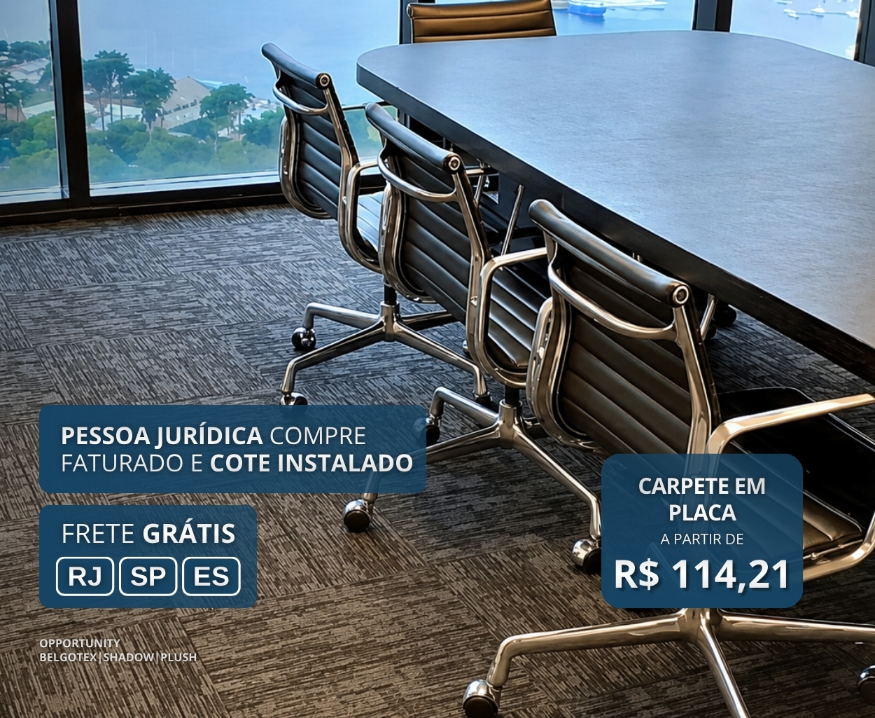 Carpetes em Placa Belgotex